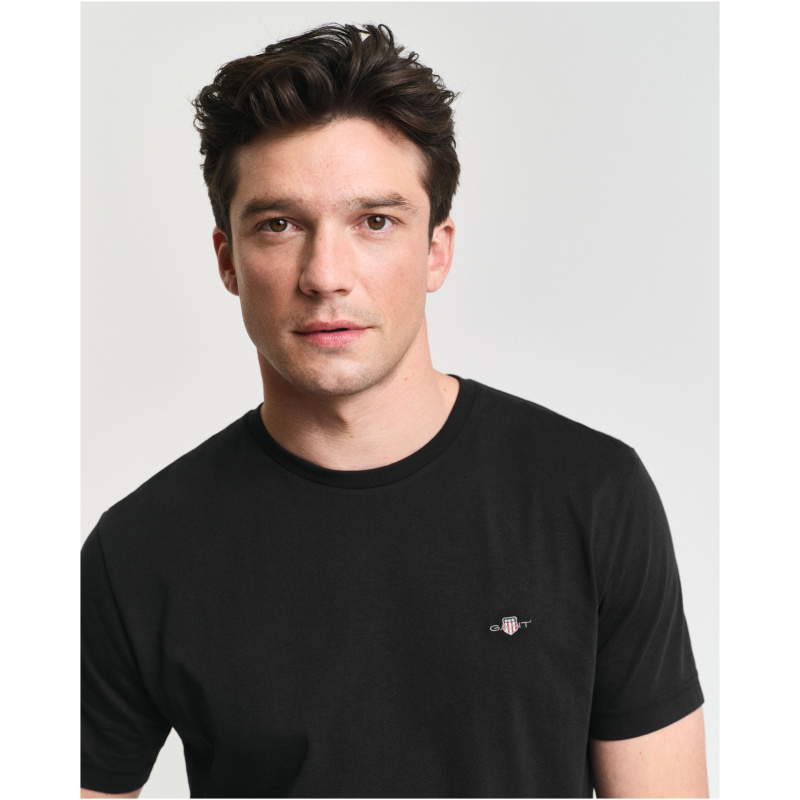GANT Ανδρικό t-shirt μαύρο